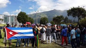 Crisis de cubanos Quito